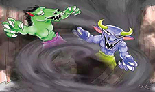 回归净土·念佛不断-魔退病愈·四色鲜艳·4.jpg